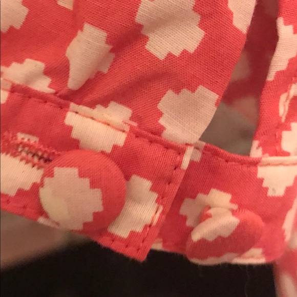 Fossil Print Dress Sz. M With Ruffle Detail - Picture 3 of 4